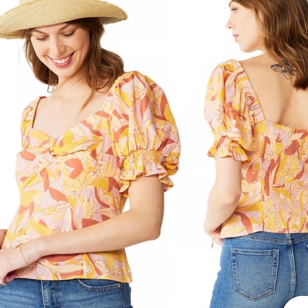 Nine West Floral Top